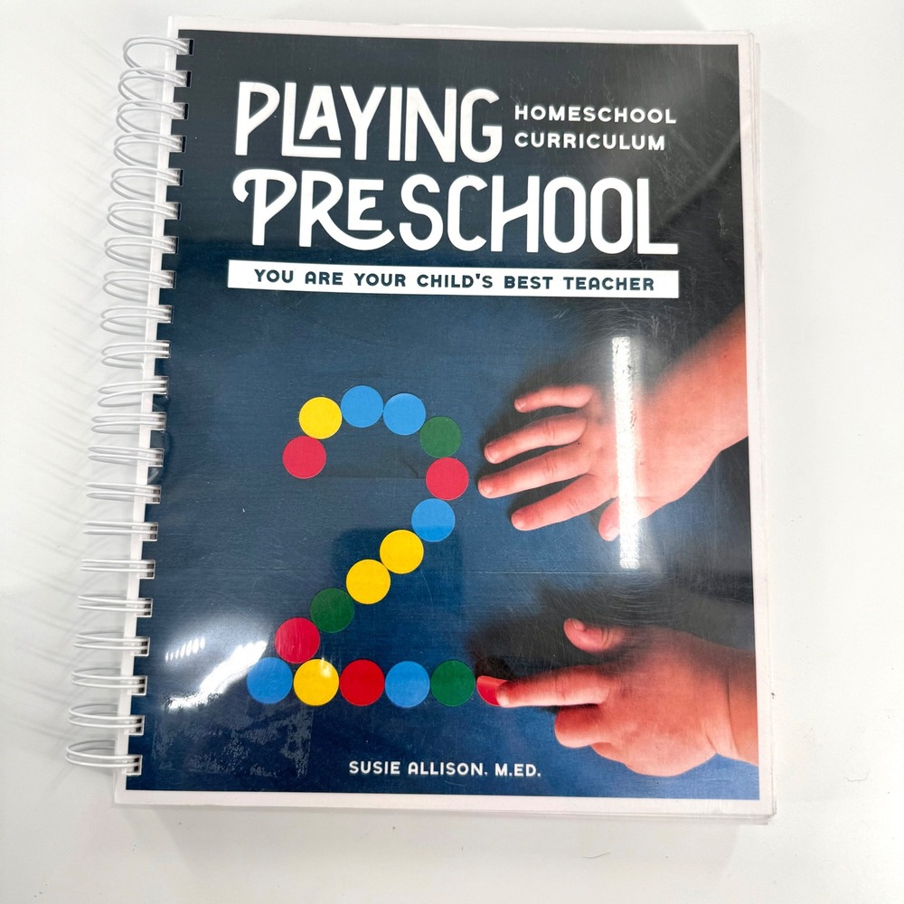 Busy Toddler Playing Preschool Year 2 Homeschool Curriculum Susie Allison Good